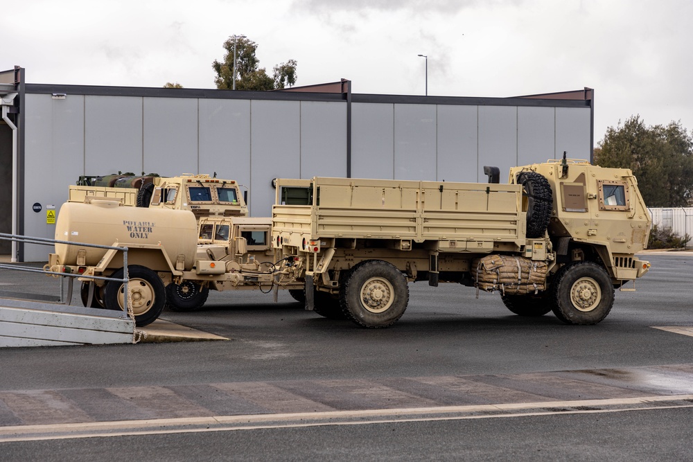 Talisman Sabre 2025 Logistics Load Operations in Australia