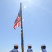 USS PEARL HARBOR (LSD 52) Sailors man the rails as the ship departs for Pacific Partnership 2025