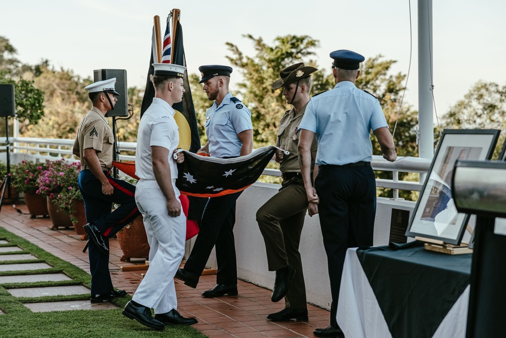 MRF-D 25.3: U.S. Marines participate in Northern Territory Day Citizenship Ceremony