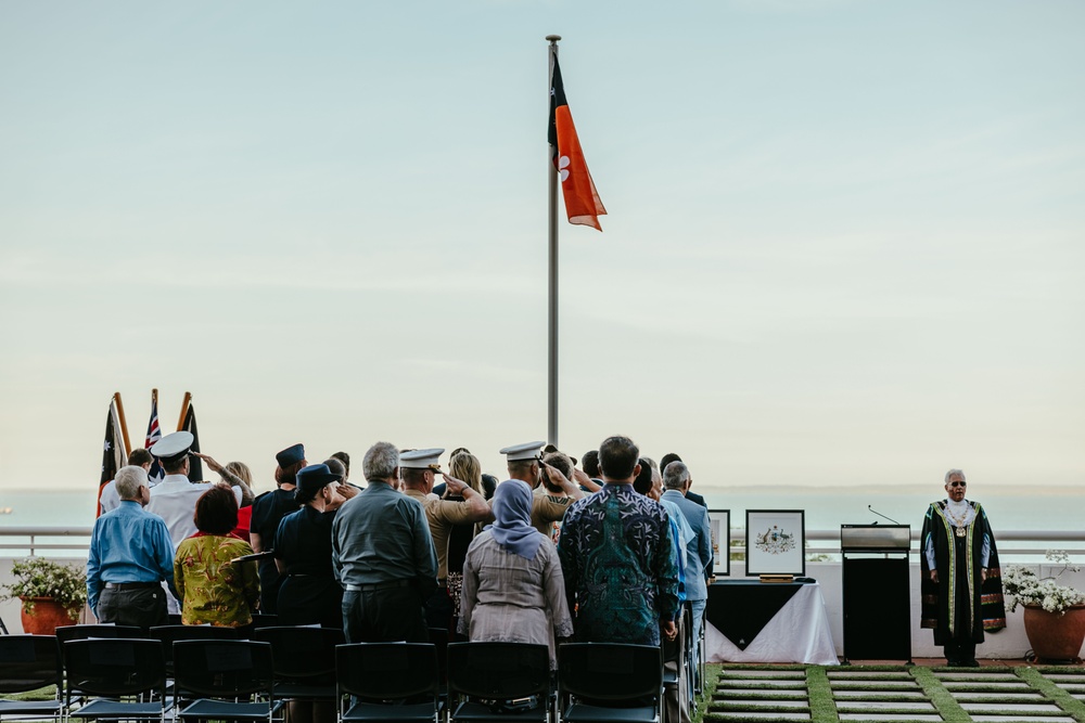 MRF-D 25.3: U.S. Marines participate in Northern Territory Day Citizenship Ceremony