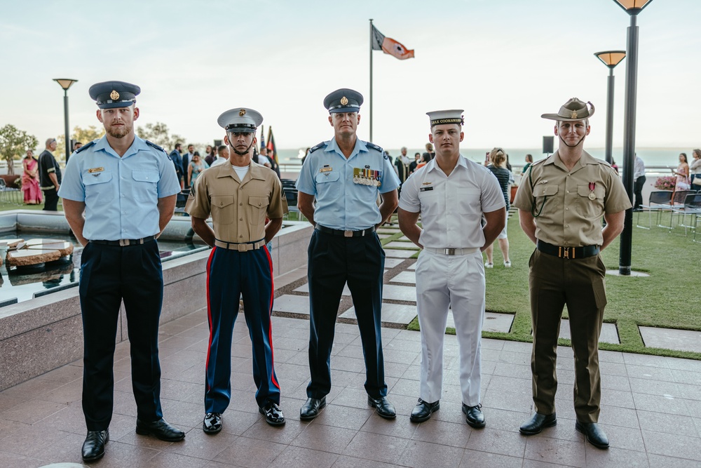MRF-D 25.3: U.S. Marines participate in Northern Territory Day Citizenship Ceremony