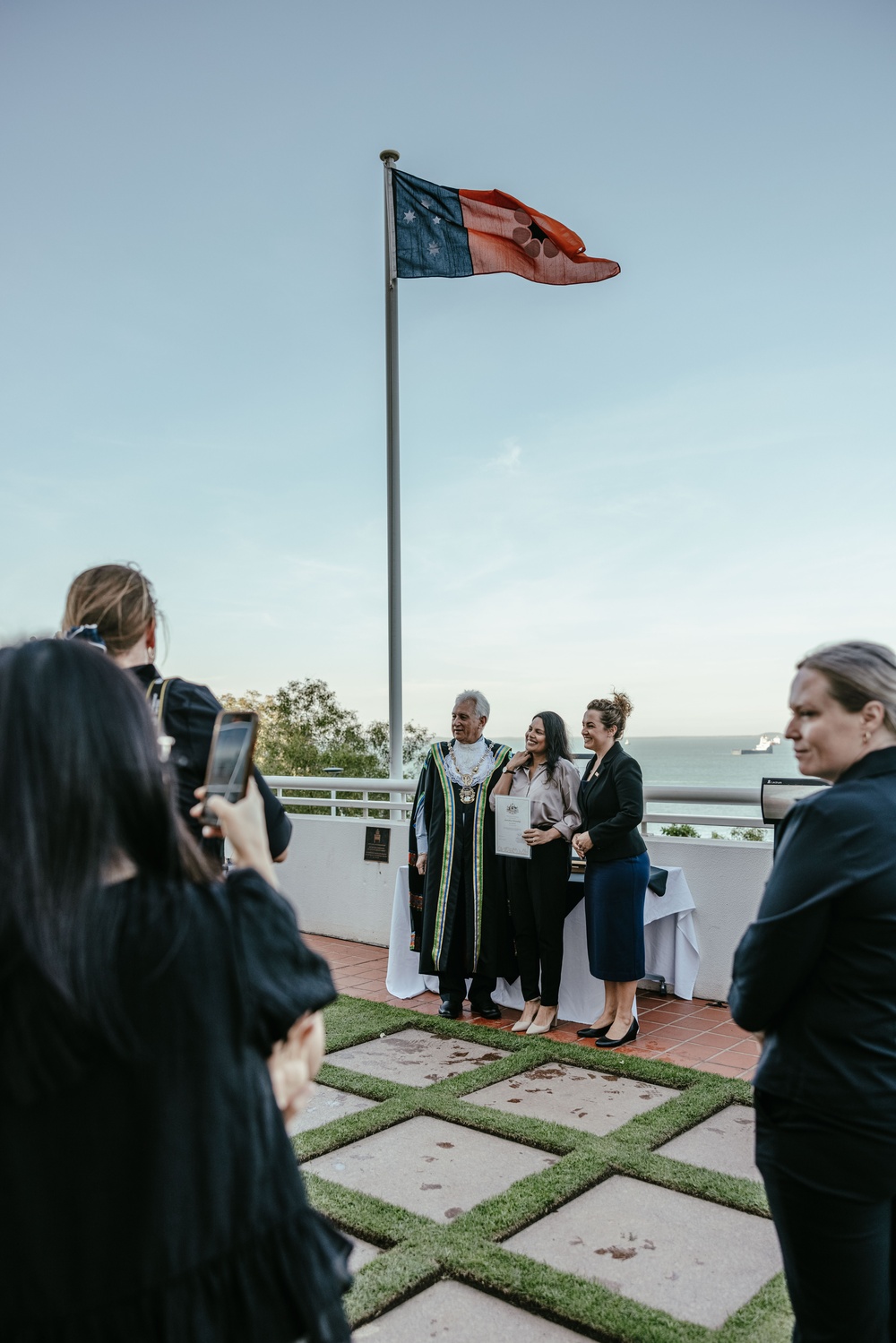MRF-D 25.3: U.S. Marines participate in Northern Territory Day Citizenship Ceremony