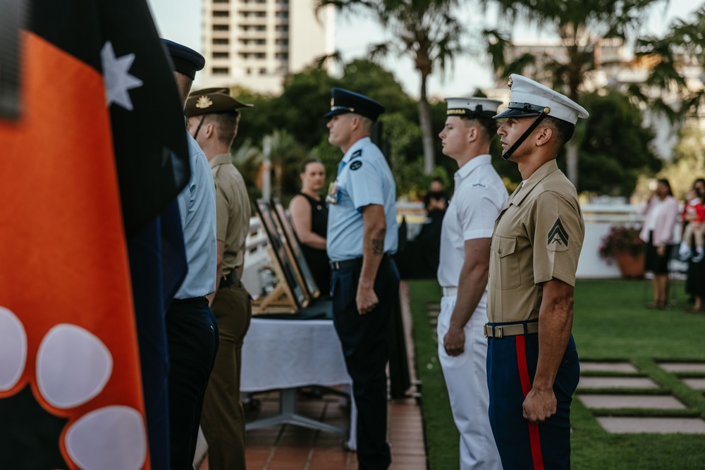 MRF-D 25.3: U.S. Marines participate in Northern Territory Day Citizenship Ceremony