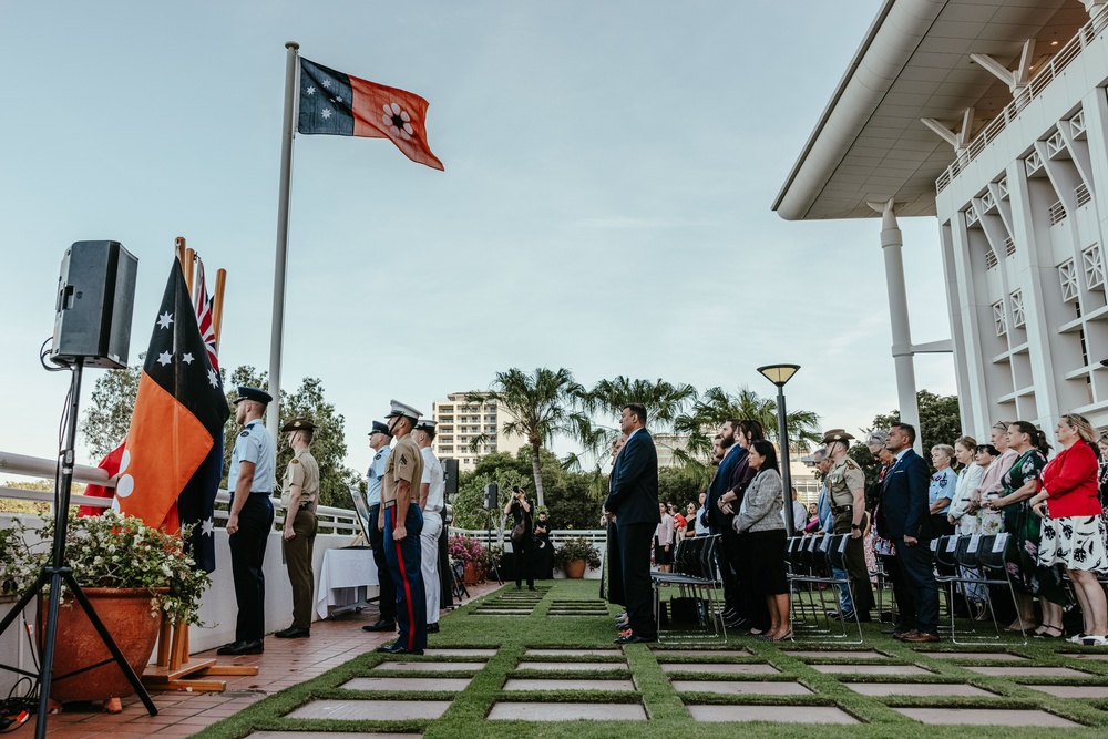 MRF-D 25.3: U.S. Marines participate in Northern Territory Day Citizenship Ceremony