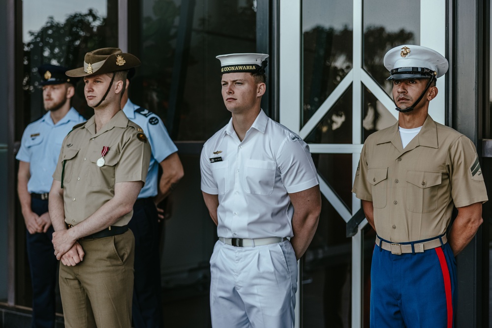 MRF-D 25.3: U.S. Marines participate in Northern Territory Day Citizenship Ceremony