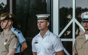 MRF-D 25.3: U.S. Marines participate in Northern Territory Day Citizenship Ceremony