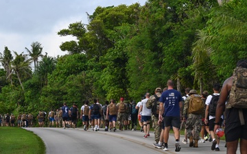Andersen memorial ruck march honors fallen Airman