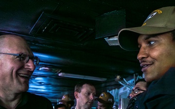 George Washington Hosts Distinguished Visitors