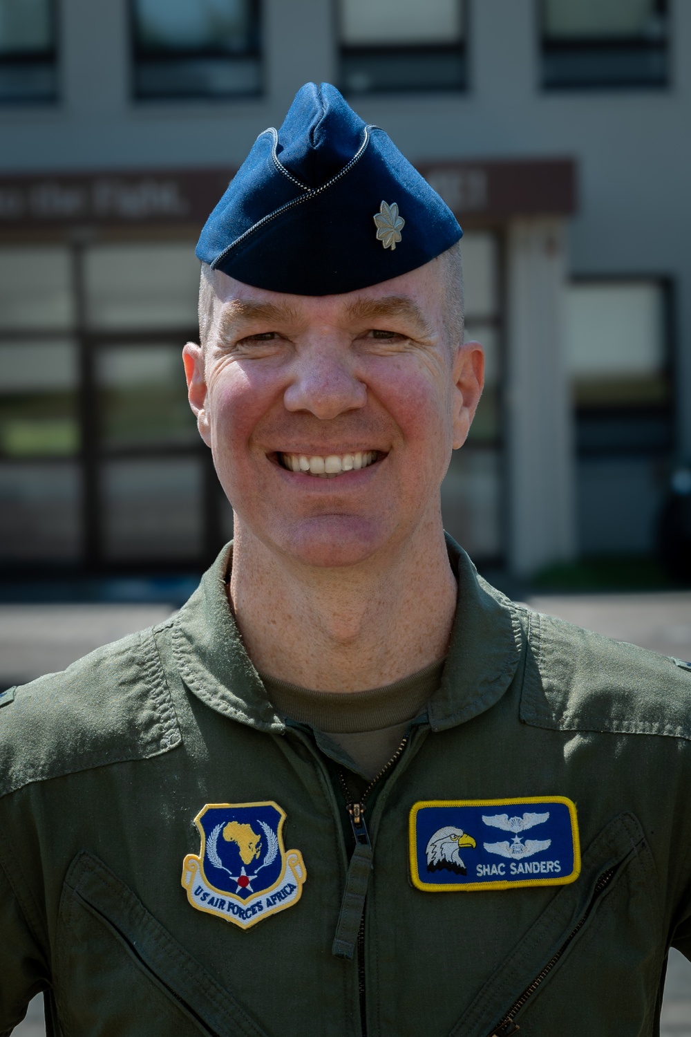 Ironman in the Fight: 406th AEW’s Lt. Col. Sanders Balances Grit and Mission