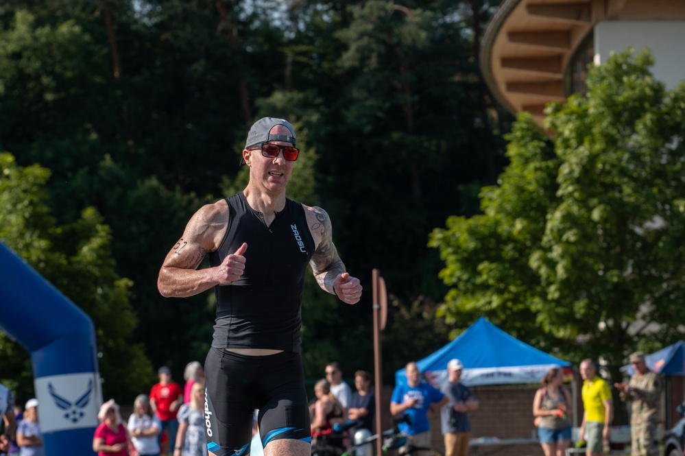 Ironman in the Fight: 406th AEW’s Lt. Col. Sanders Balances Grit and Mission