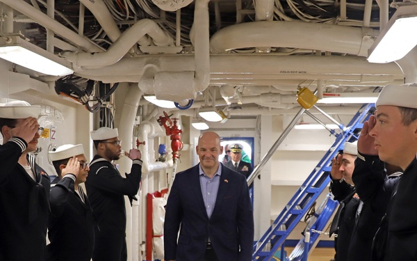 USS Mount Whitney Hosts KLE in Riga, Latvia