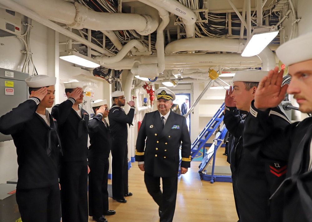 USS Mount Whitney Hosts KLE in Riga, Latvia