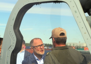 USS Mount Whitney Hosts KLE in Riga, Latvia