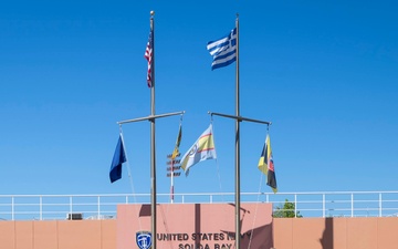 HNDGS Deputy Chief and U.S. 6th Fleet Deputy Commander visit NSA Souda Bay