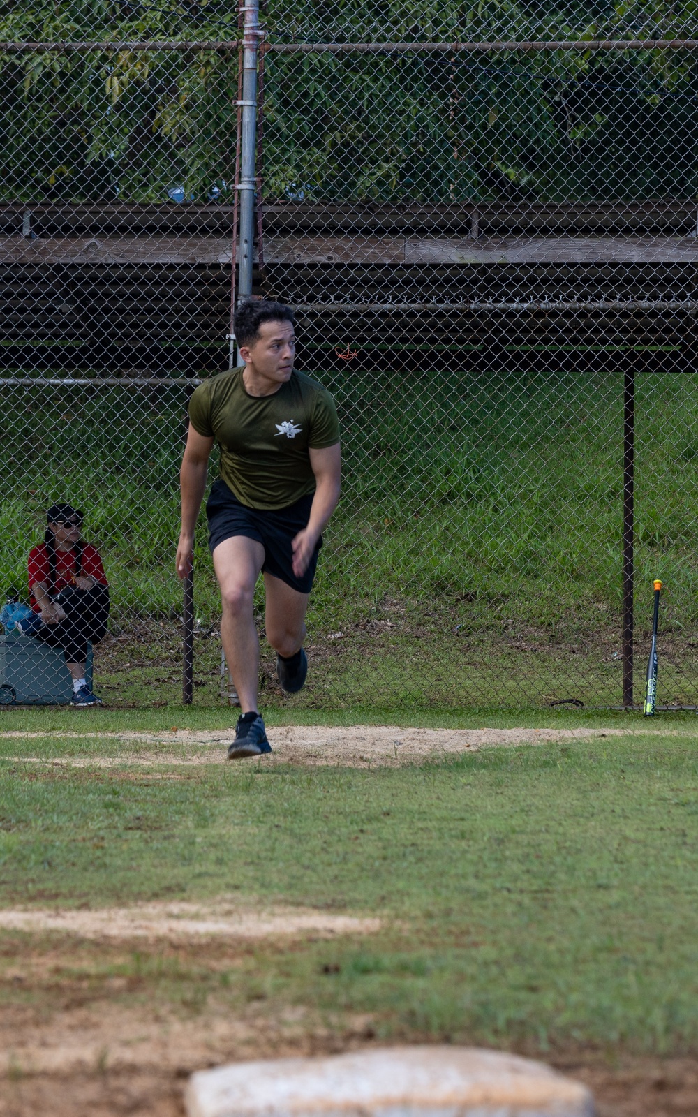 Palauan Fields, Marine Skills: Koa Moana Marines Participate in a Softball Game with Palauan Locals