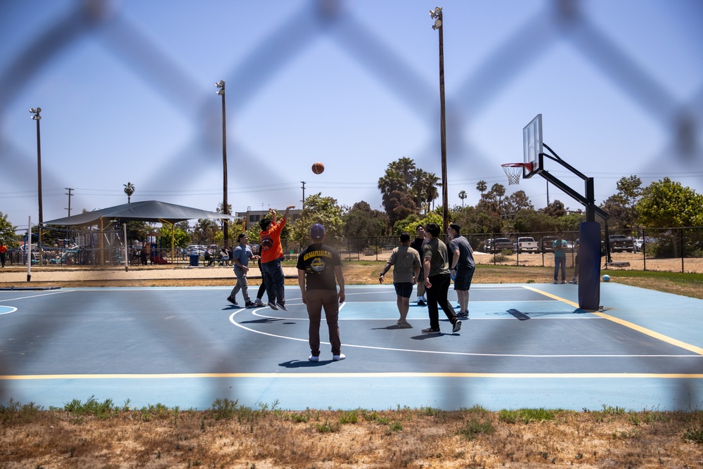 NMCB 4 Hosts Predeployment BBQ