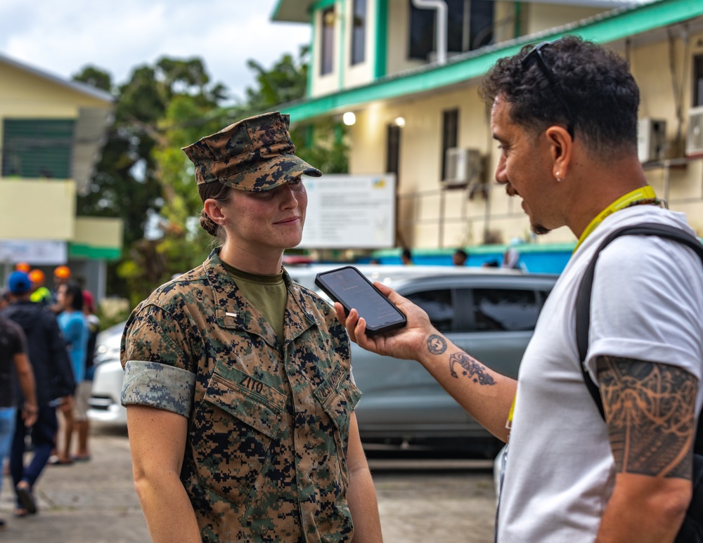 From Base to Baton: Koa Moana Marines provide support for the Pacific Mini Games 2025