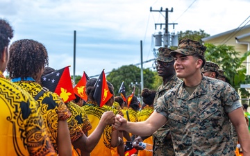 From Base to Baton: Koa Moana Marines provide support for the Pacific Mini Games 2025