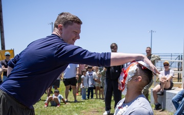 NMCB 4 Hosts Predeployment BBQ