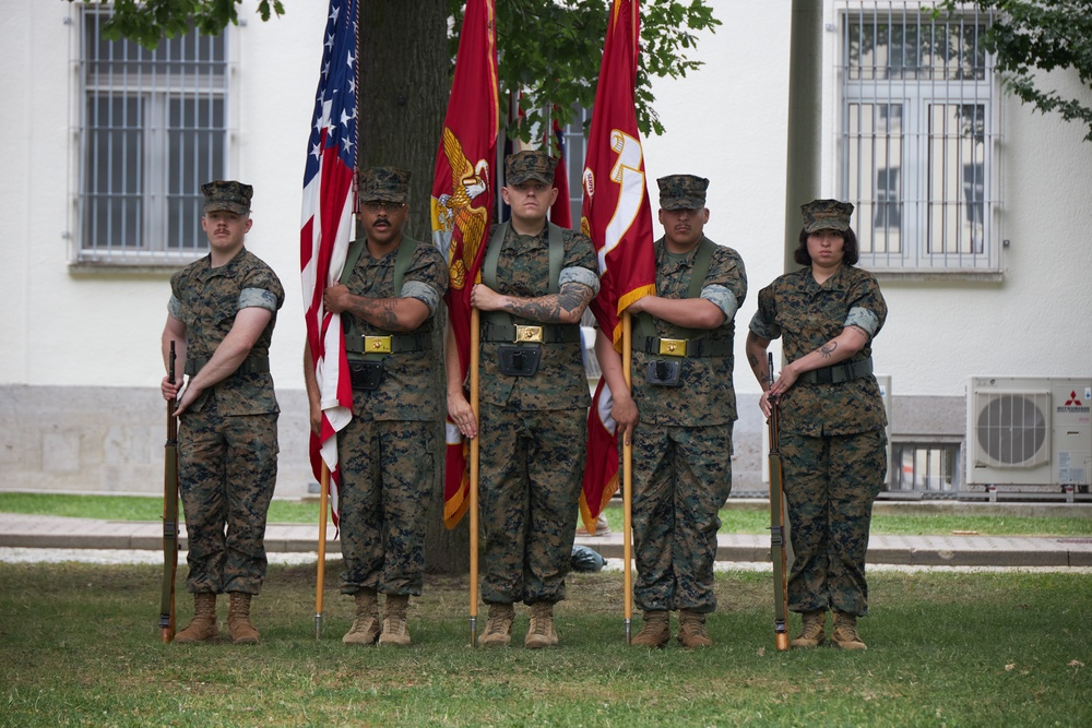 Marine Corps Force Europe and Africa Change of Command