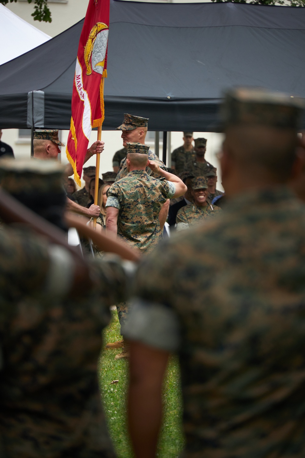 Marine Corps Force Europe and Africa Change of Command