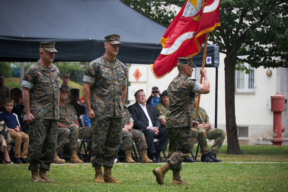 Marine Corps Force Europe and Africa Change of Command