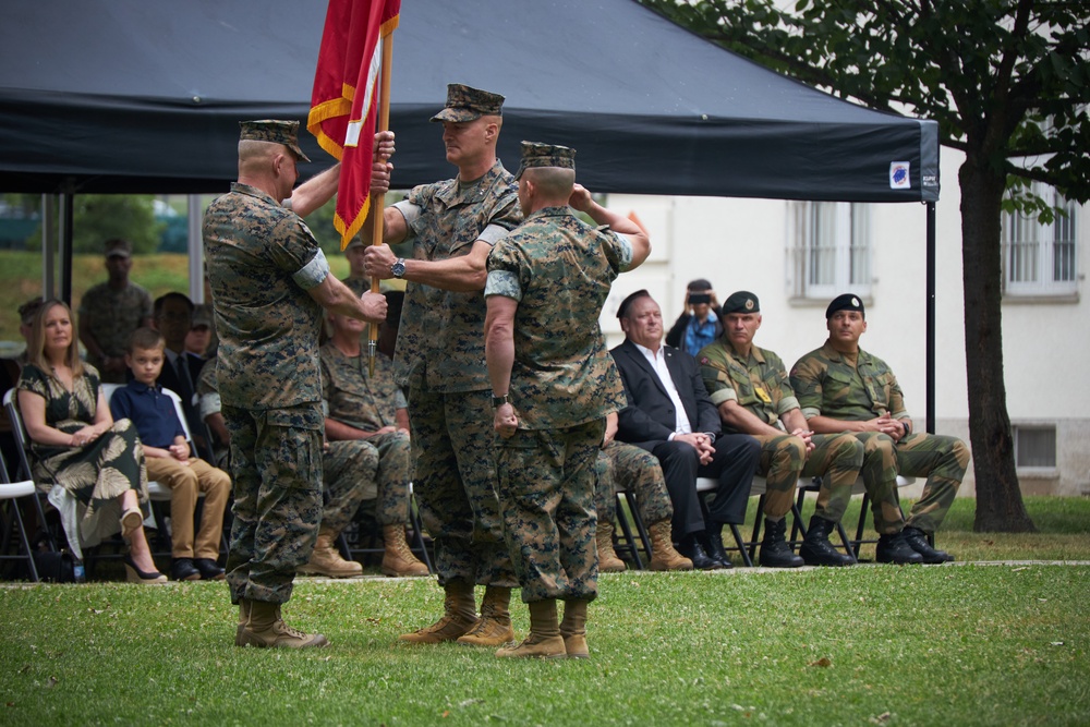 Marine Corps Force Europe and Africa Change of Command
