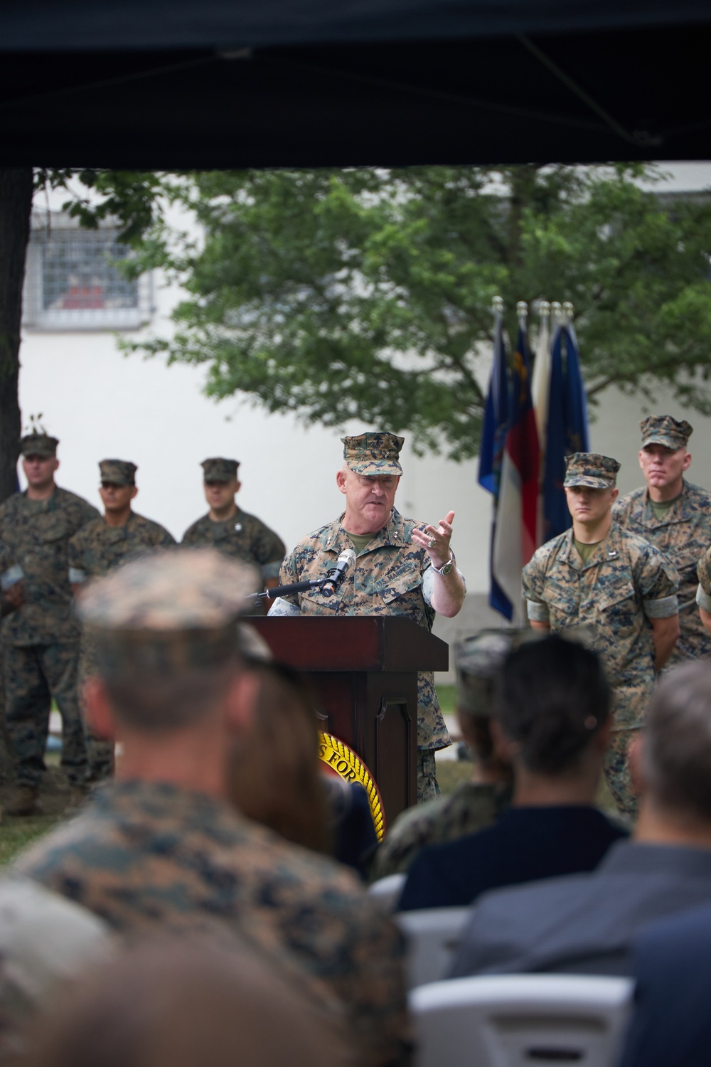 Marine Corps Force Europe and Africa Change of Command