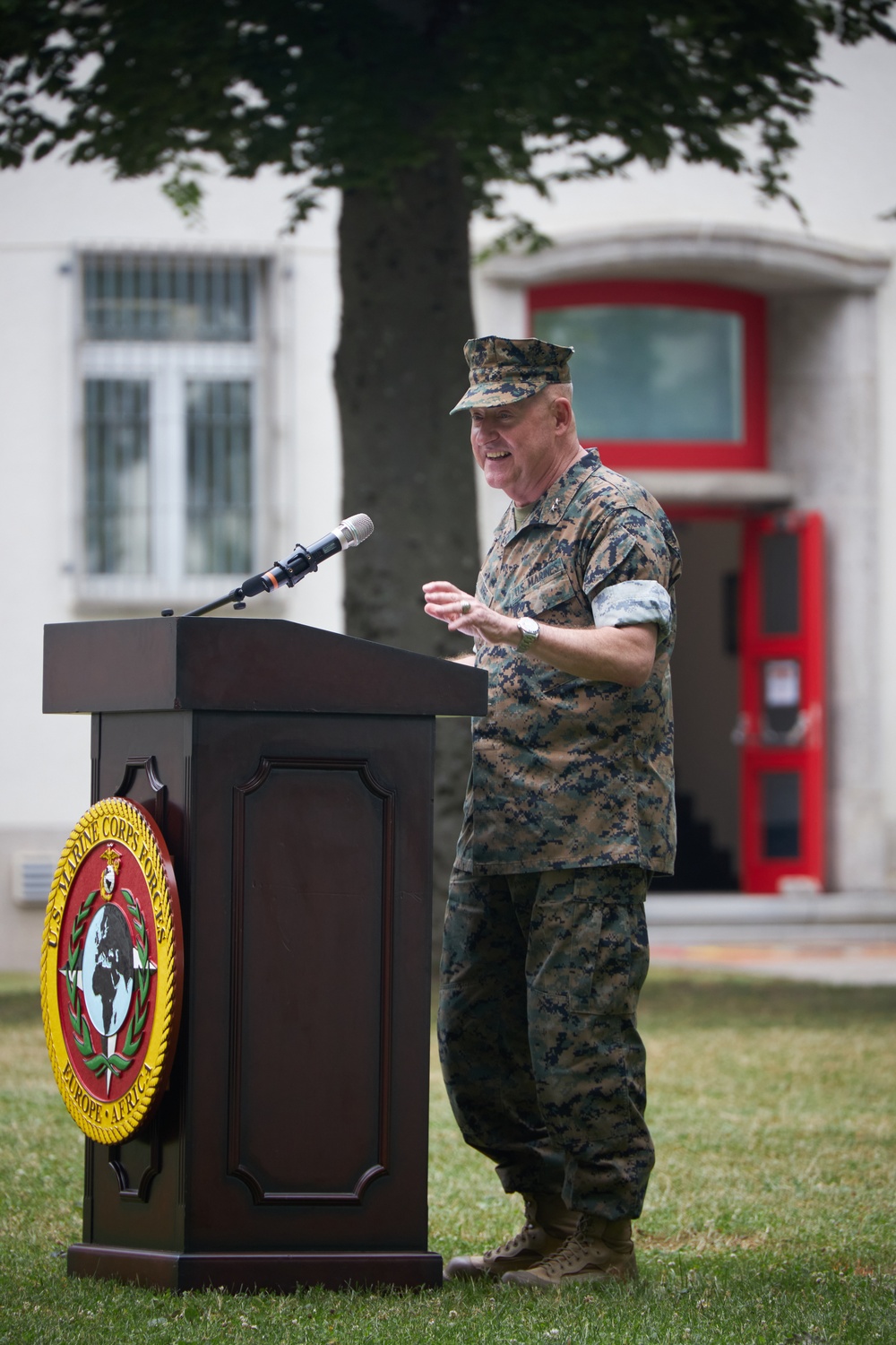 Marine Corps Force Europe and Africa Change of Command