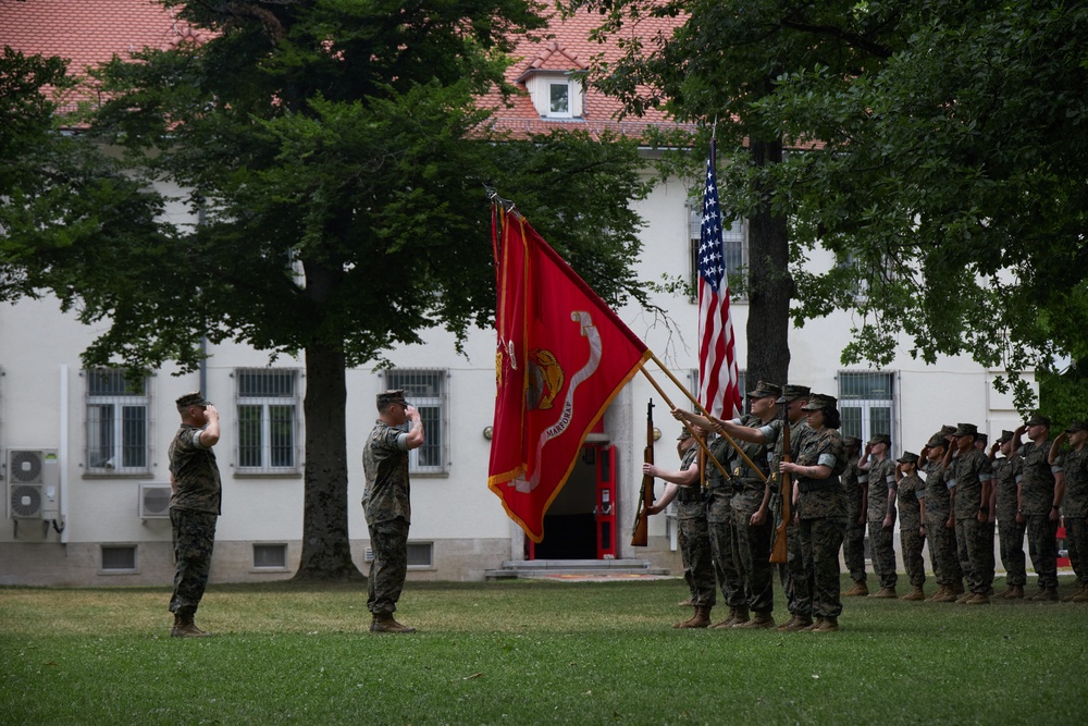 Marine Corps Force Europe and Africa Change of Command