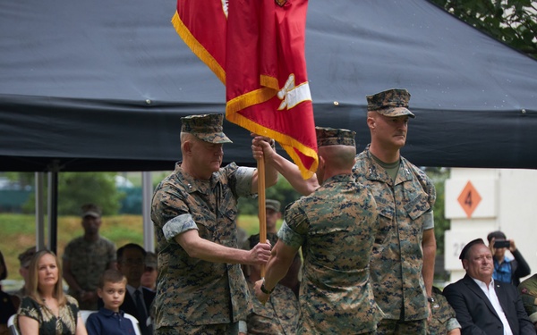 New Commander takes over Marine Corps Forces in Europe