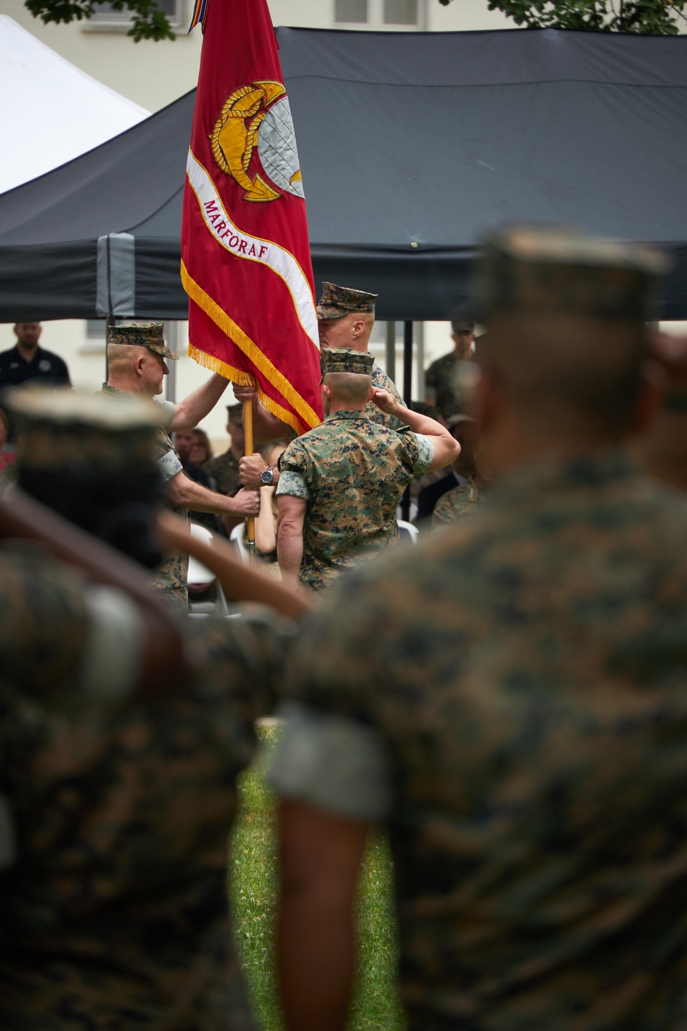 Marine Corps Force Europe and Africa Change of Command