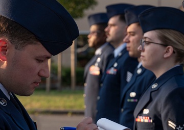 31st WSA Reveille and open ranks