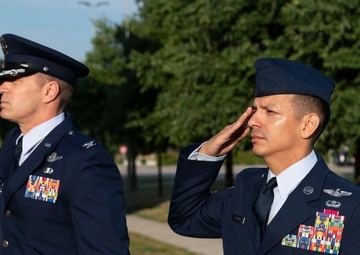 31st WSA Reveille and open ranks