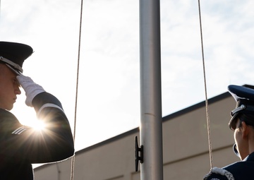 31st WSA Reveille and open ranks