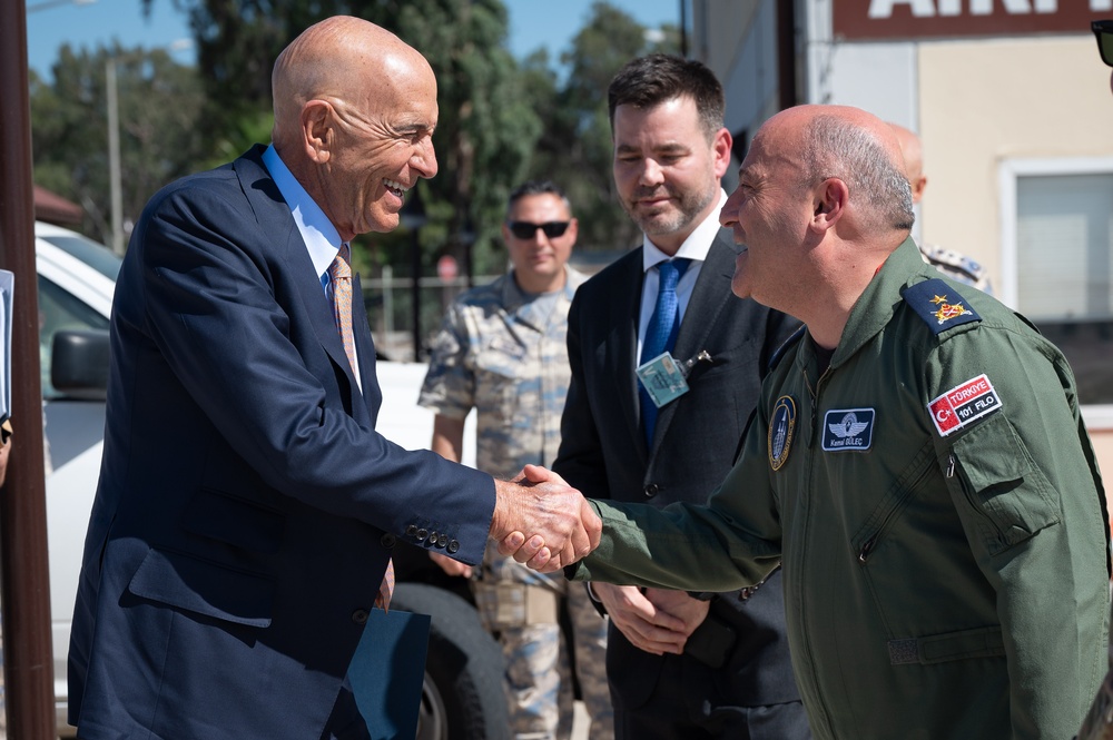 U.S. Ambassador Barrack Makes First Visit to Incirlik Air Base