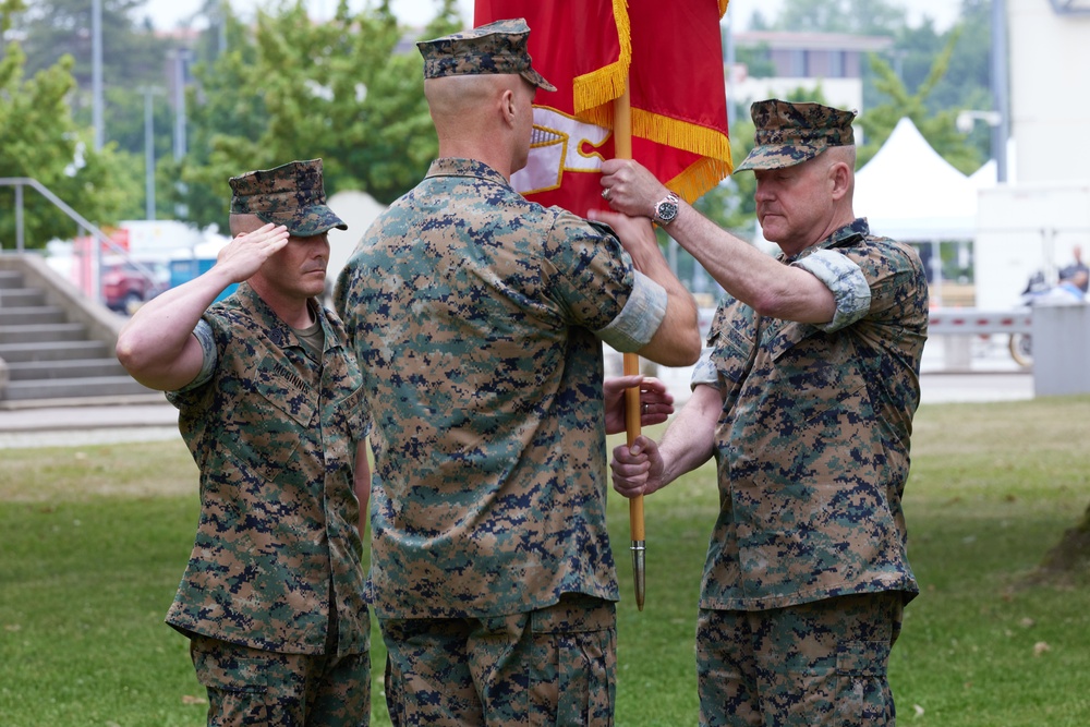 U.S. Marine Corps Forces Europe and Africa Change of Command