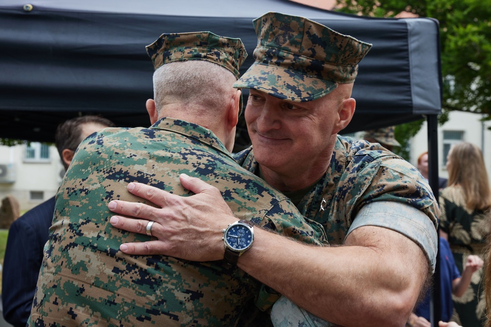 U.S. Marine Corps Forces Europe and Africa Change of Command