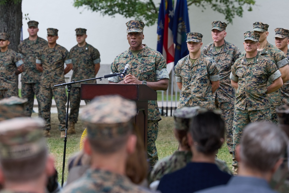 U.S. Marine Corps Forces Europe and Africa Change of Command