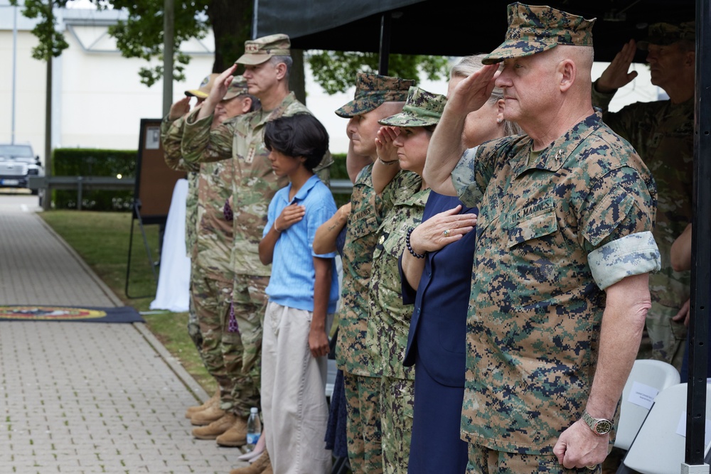 U.S. Marine Corps Forces Europe and Africa Change of Command