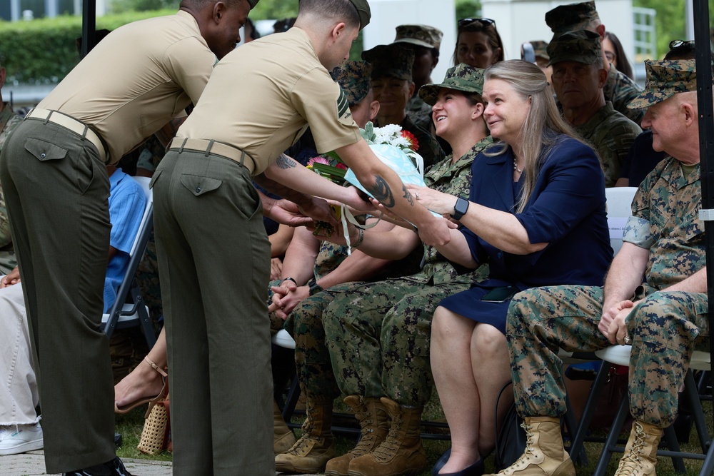 U.S. Marine Corps Forces Europe and Africa Change of Command