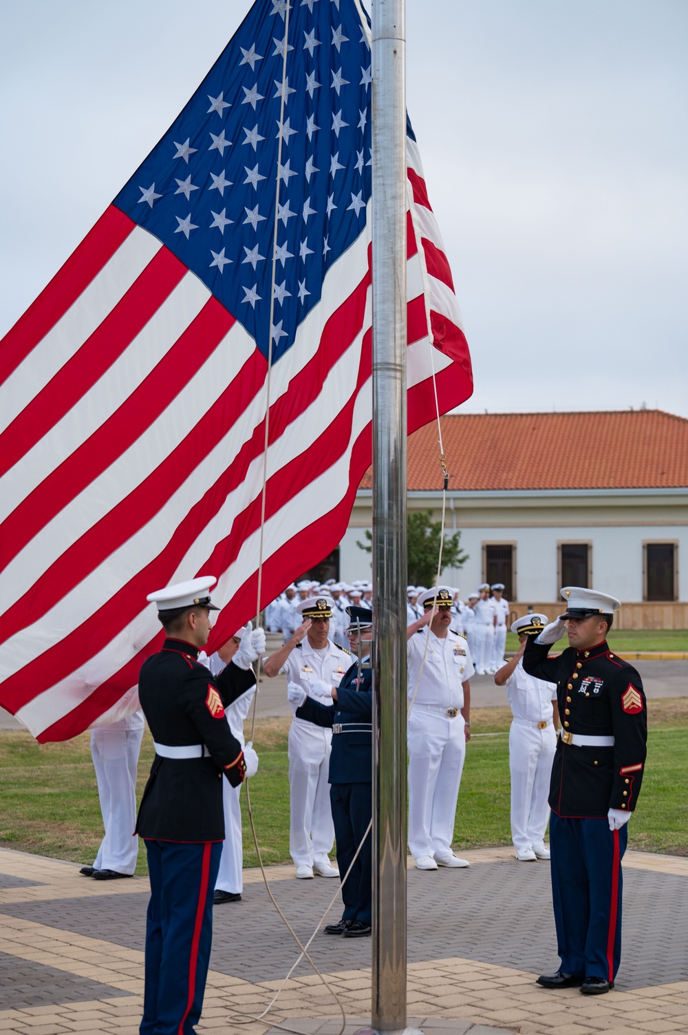2025 NAVSTA Rota Flag Raising Ceremony
