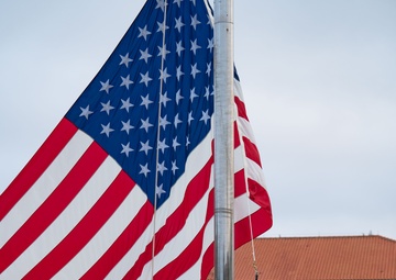 2025 NAVSTA Rota Flag Raising Ceremony