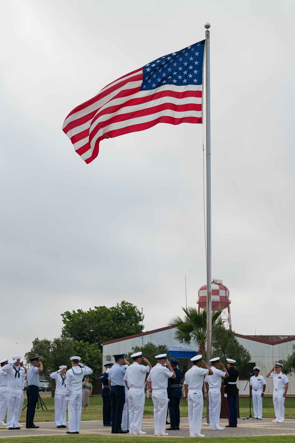 2025 NAVSTA Rota Flag Raising Ceremony