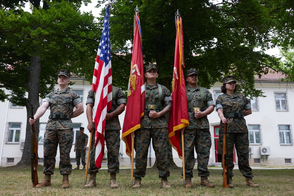 U.S. Marine Corps Forces Europe and Africa Change of Command