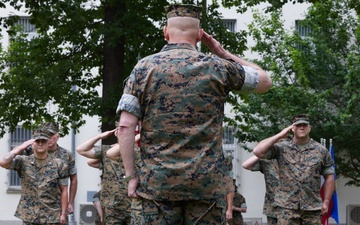 U.S. Marine Corps Forces Europe and Africa Change of Command