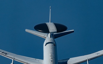 351st ARS Refuels NATO AWACS