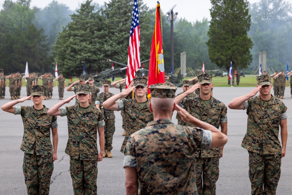 Commandant, Gen. Eric Smith attends OCS graduation ceremony at MCB Quantico