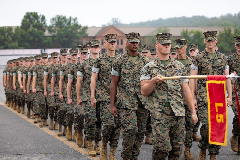 Commandant, Gen. Eric Smith attends OCS graduation ceremony at MCB Quantico