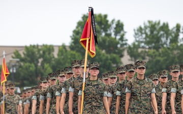 Commandant, Gen. Eric Smith attends OCS graduation ceremony at MCB Quantico
